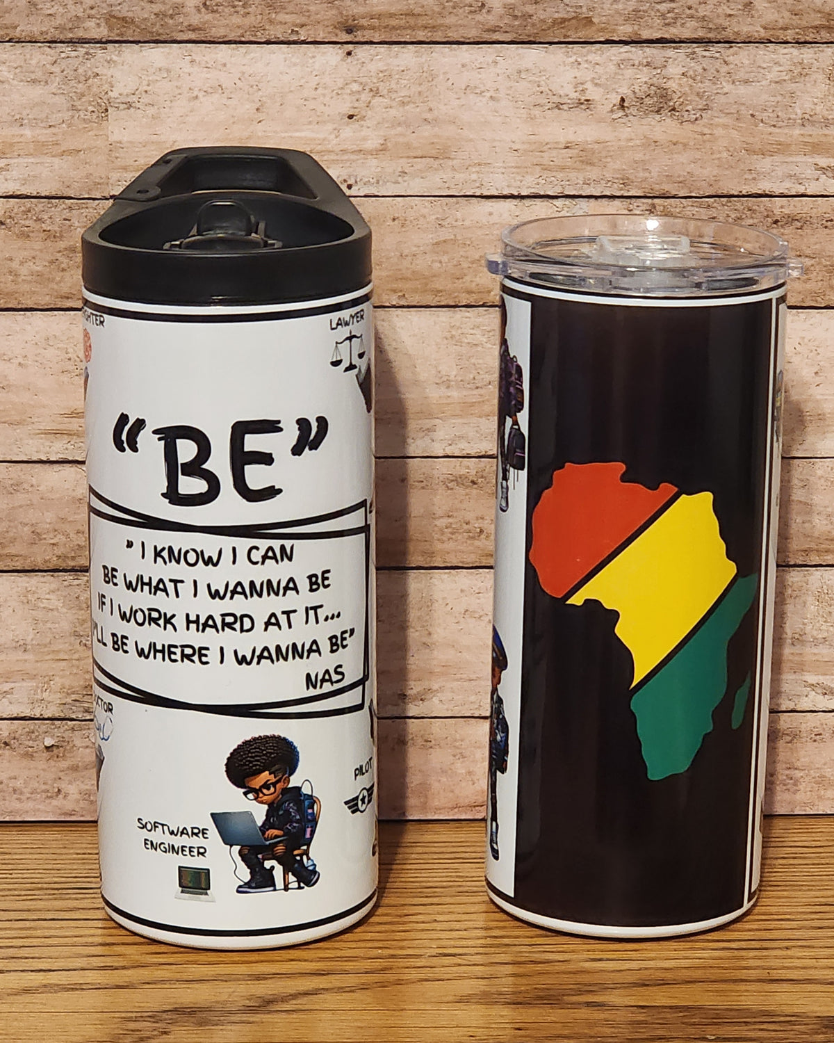 'BE' Kids Duo Lids Tumbler (15oz)