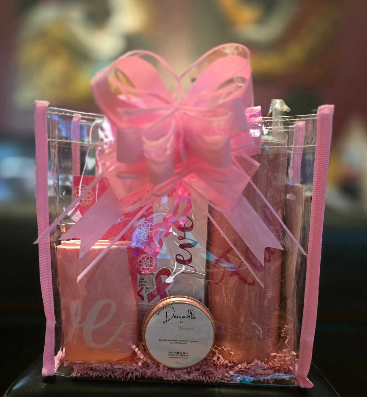 Breast Cancer Awareness Glass Tumbler Sets