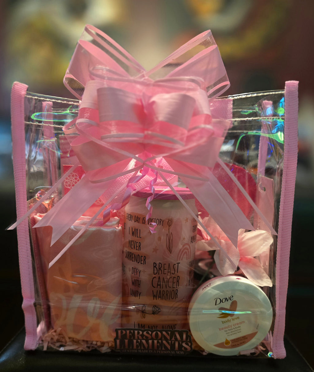 Breast Cancer Awareness Glass Tumbler Sets