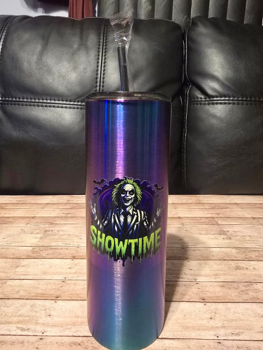 Halloween Blue Electric Tumblers