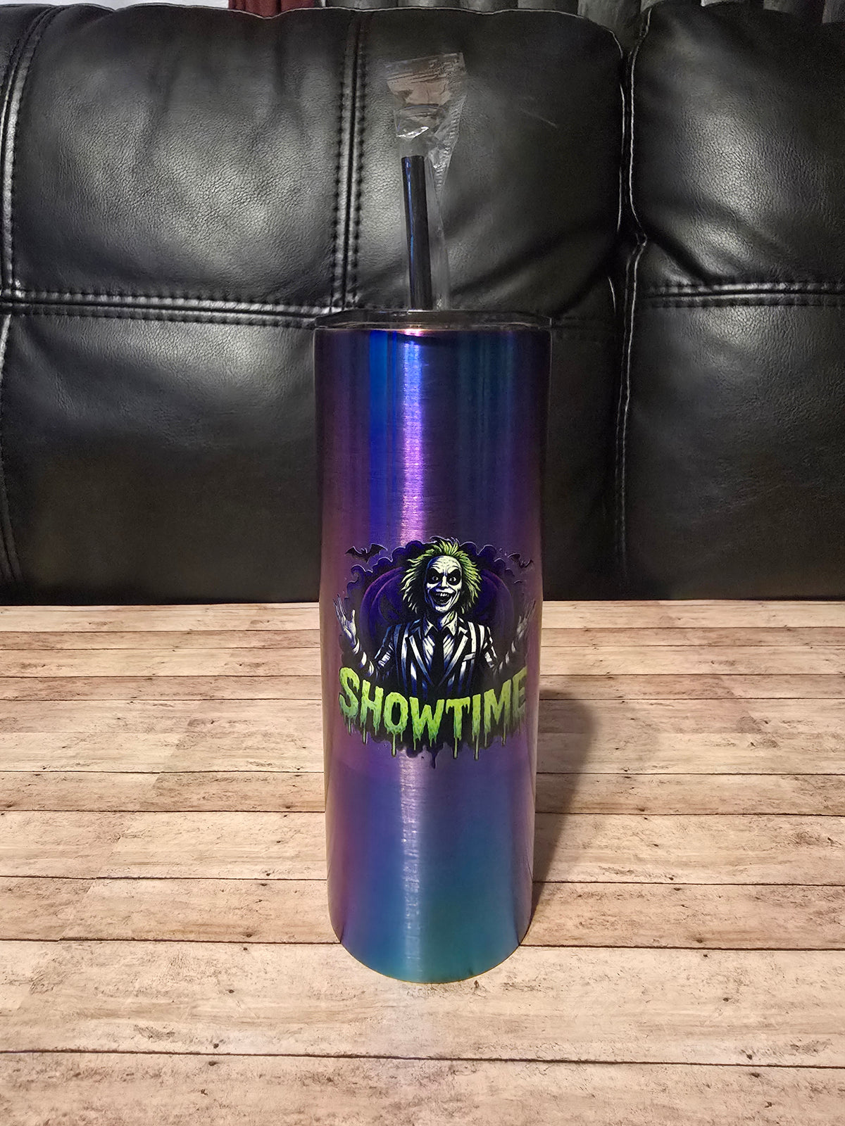 Halloween Blue Electric Tumblers