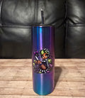 Halloween Blue Electric Tumblers