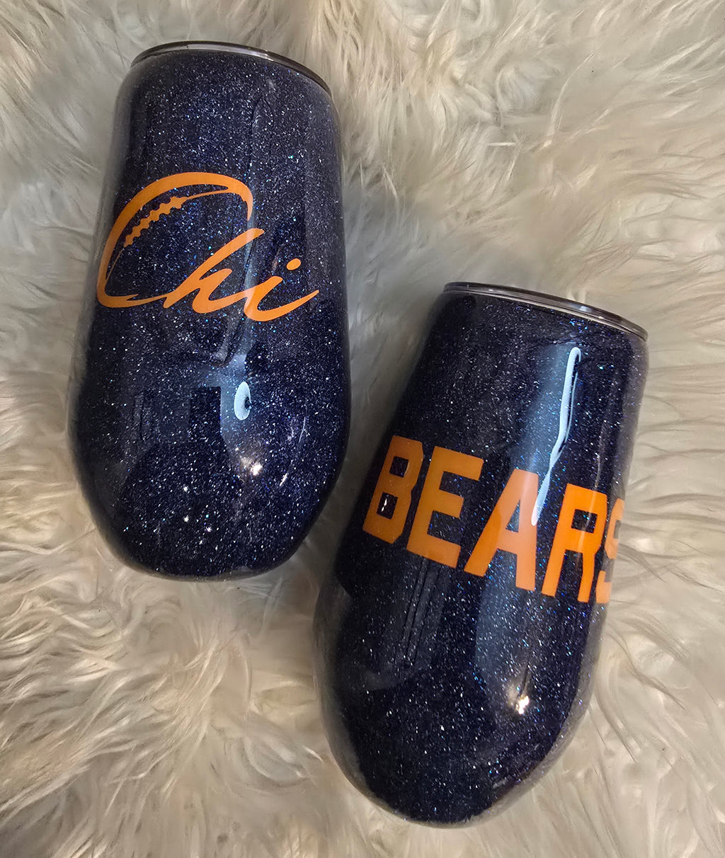 Chi BEARS Wine Tumbler (17oz)