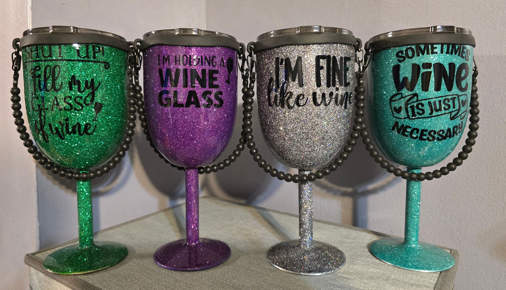 10oz Stemmed Wine Tumblers