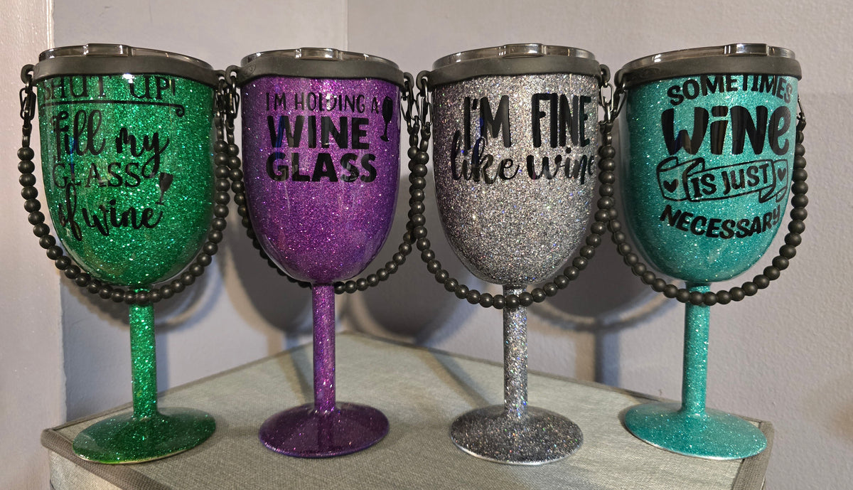 10oz Stemmed Wine Tumblers