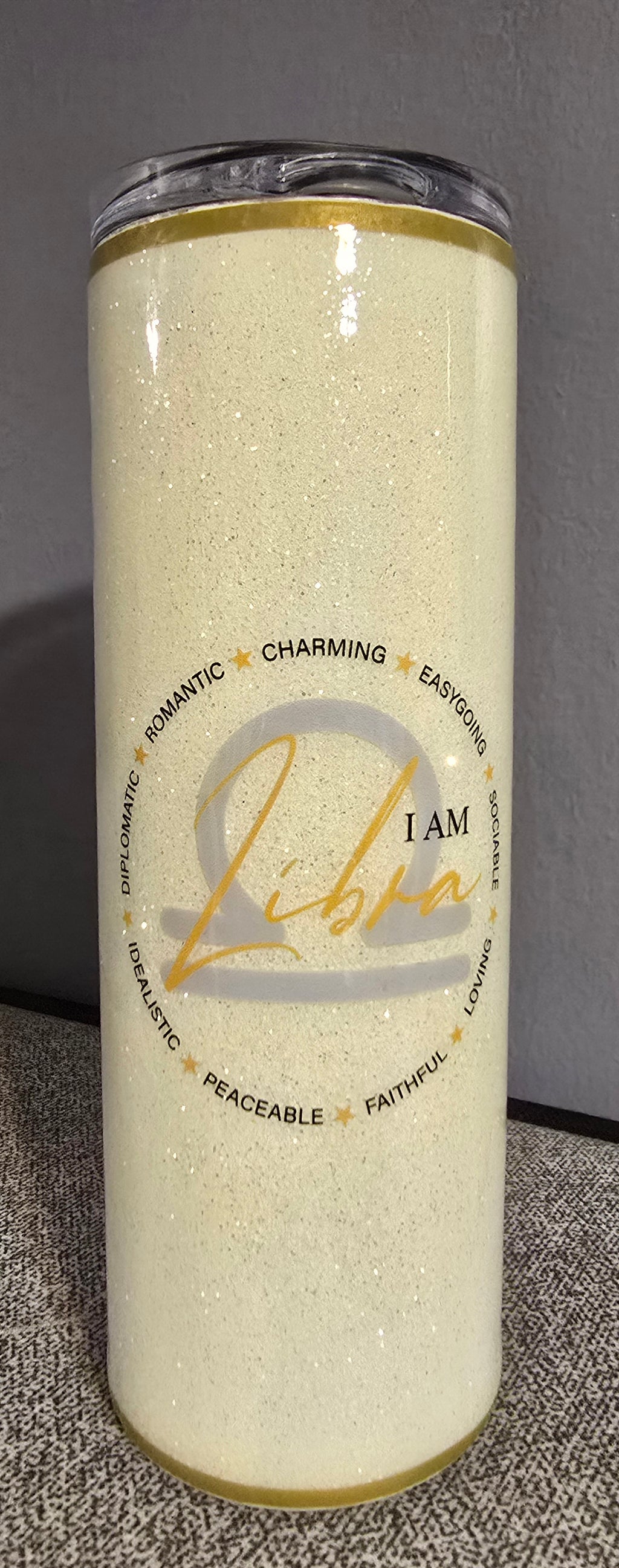 I AM - White Zodiac 20oz Tumblers