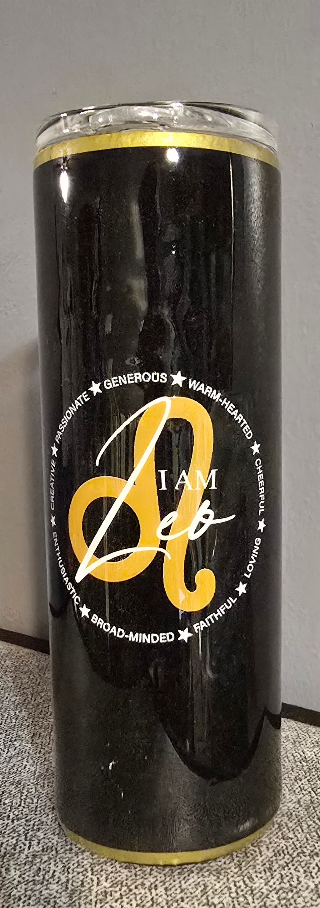 I AM - Black Zodiac 20oz Tumblers
