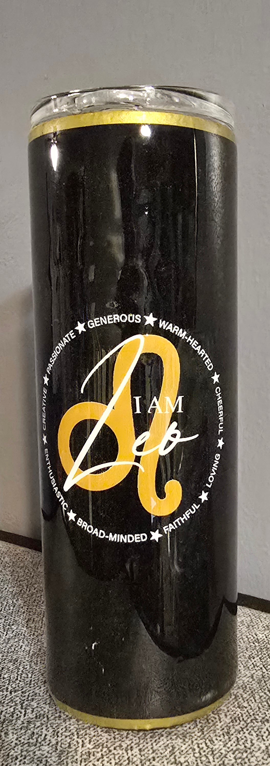 I AM - Black Zodiac 20oz Tumblers