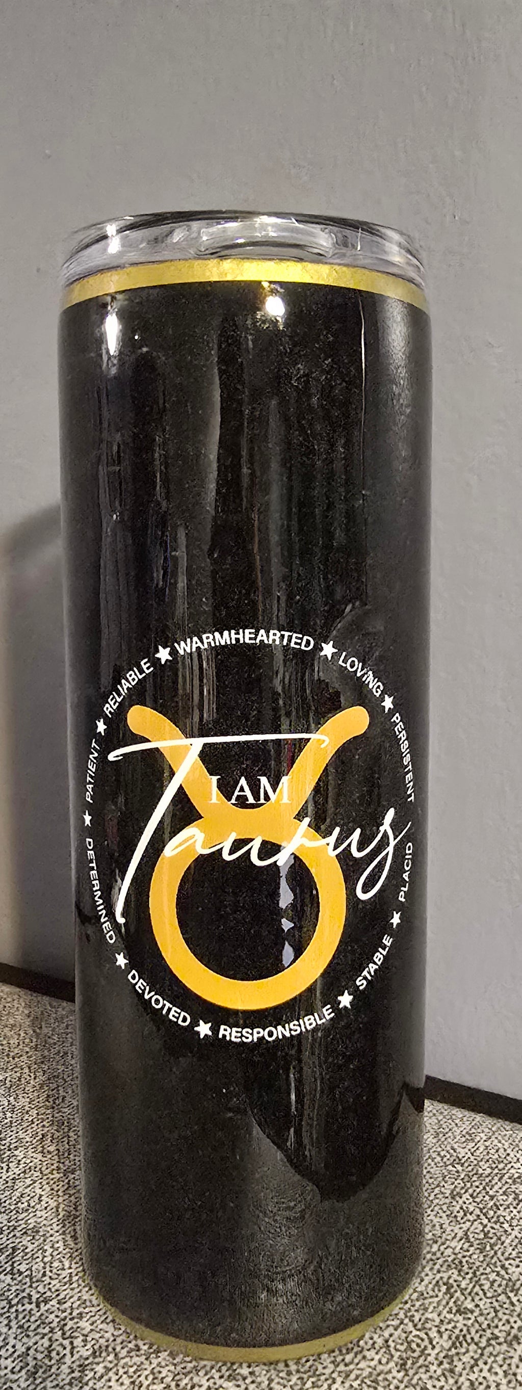 I AM - Black Zodiac 20oz Tumblers