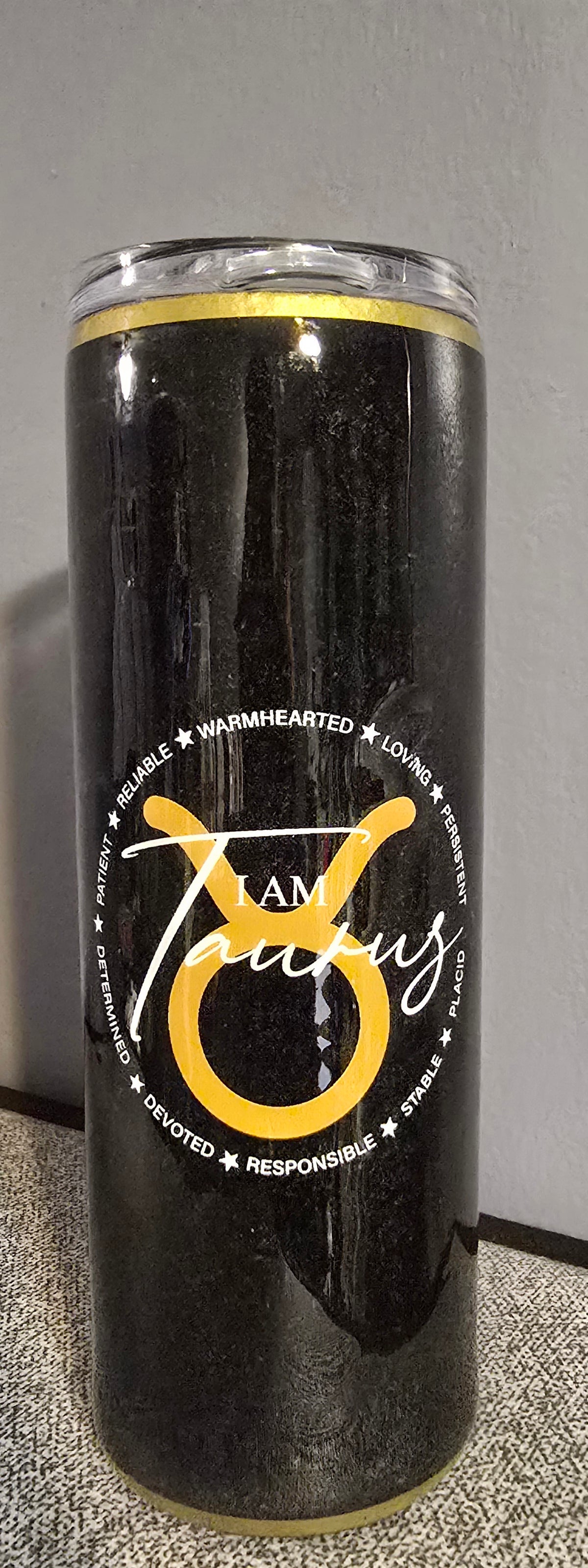 I AM - Black Zodiac 20oz Tumblers