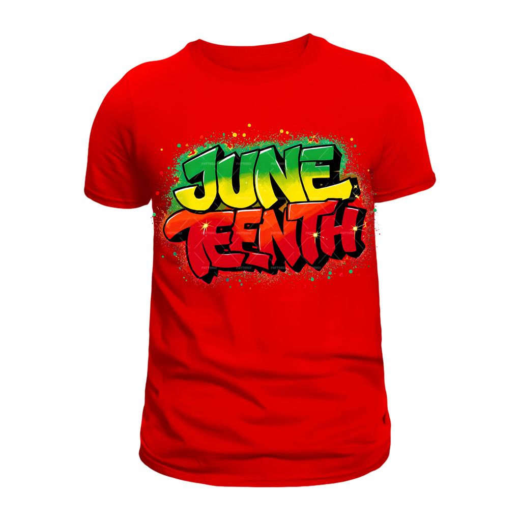 Juneteenth (Airbrush) T-Shirts